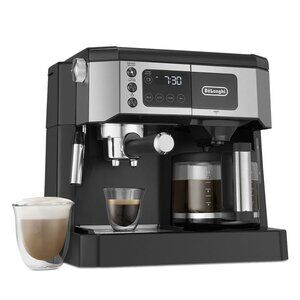 De'Longhi All-In-One Combination Coffee and Espresso Machine Grey COM532M NEW